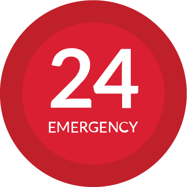 24 hour emergency icon