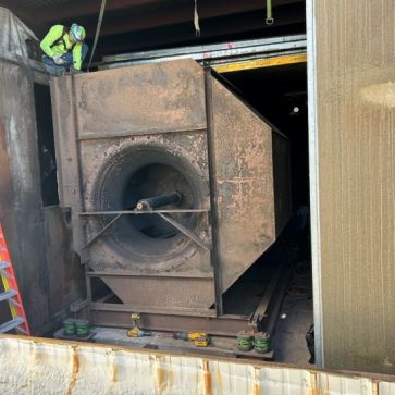 AHU Crane Work Removal 3