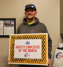 Nick Ash February Safety Award Recipient Jpg