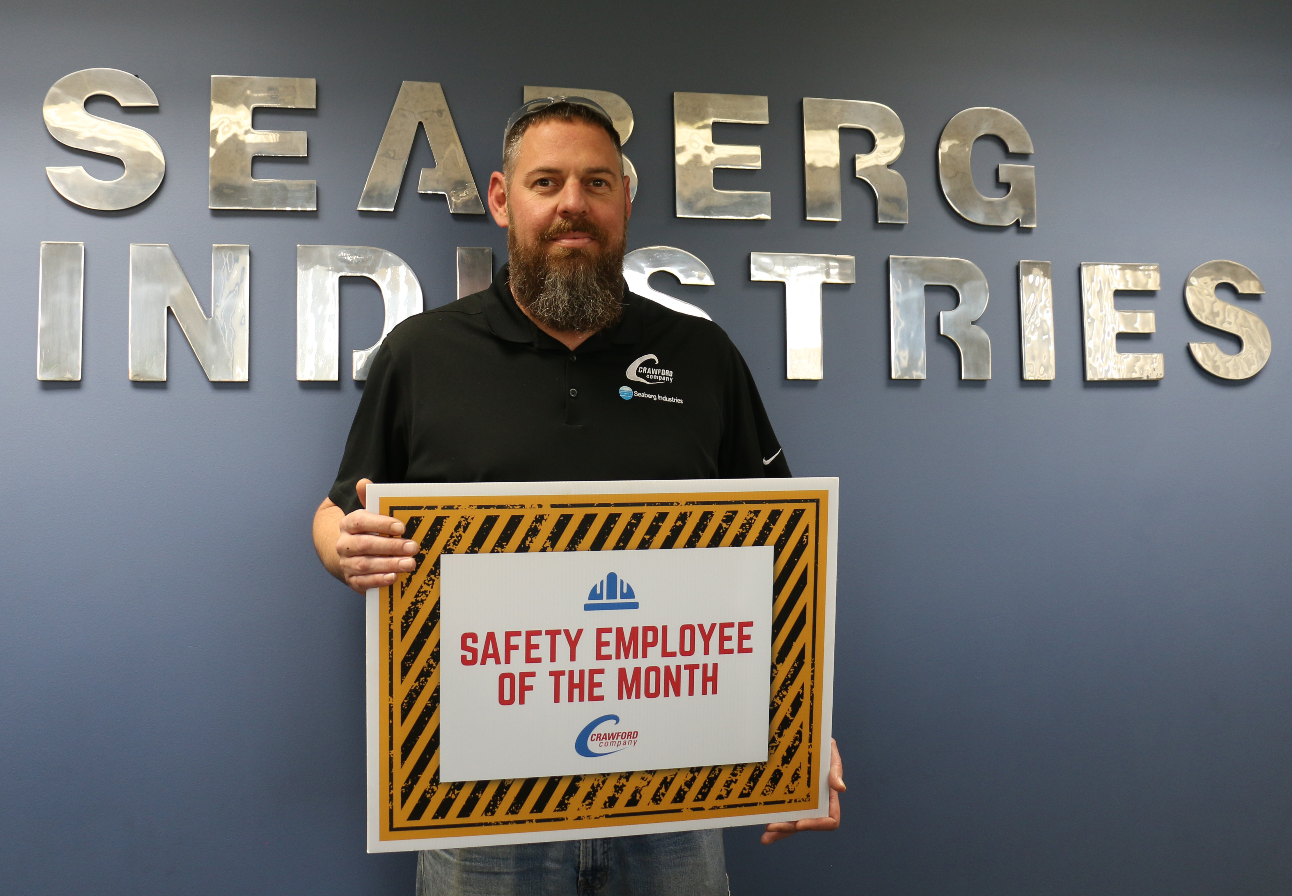 Crawford Company › Joe Pratt Recognized as April Safety Award Recipient